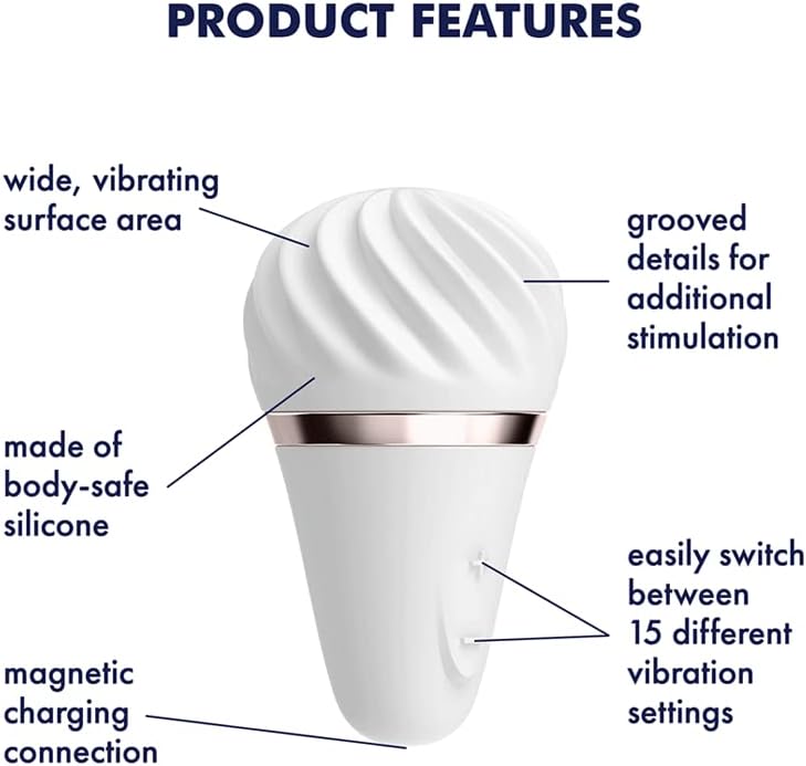 Little Wand Vibrator Sex Toy | Adult Toys for Women | Best Sucking Clitoral Stimulation | Vibrating Sexual Pleasure Device | Stimulation Vibrators | Female Wellness Tools | Woman Sextoy