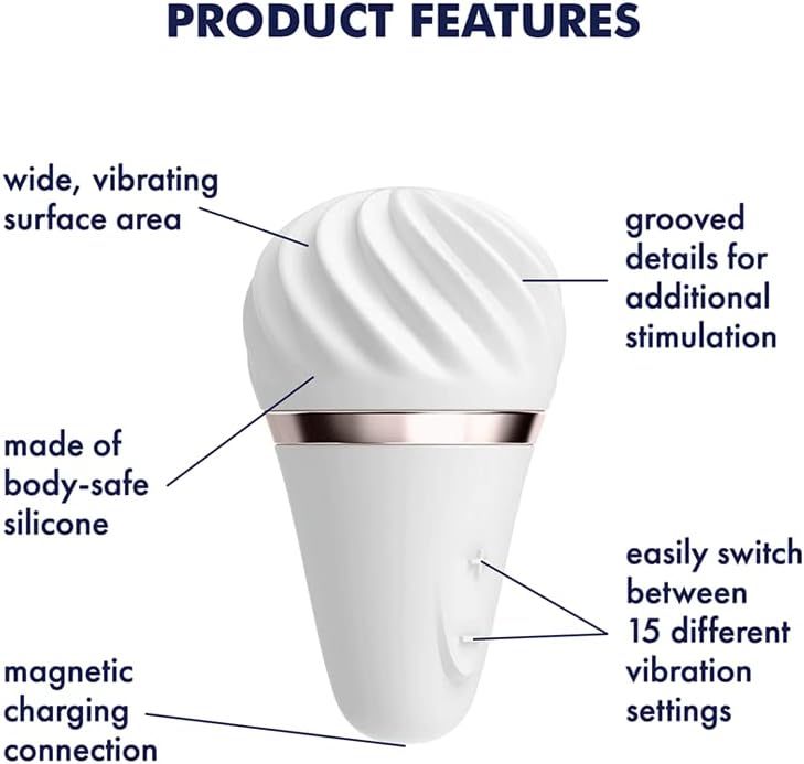 Little Wand Vibrator Sex Toy | Adult Toys for Women | Best Sucking Clitoral Stimulation | Vibrating Sexual Pleasure Device | Stimulation Vibrators | Female Wellness Tools | Woman Sextoy