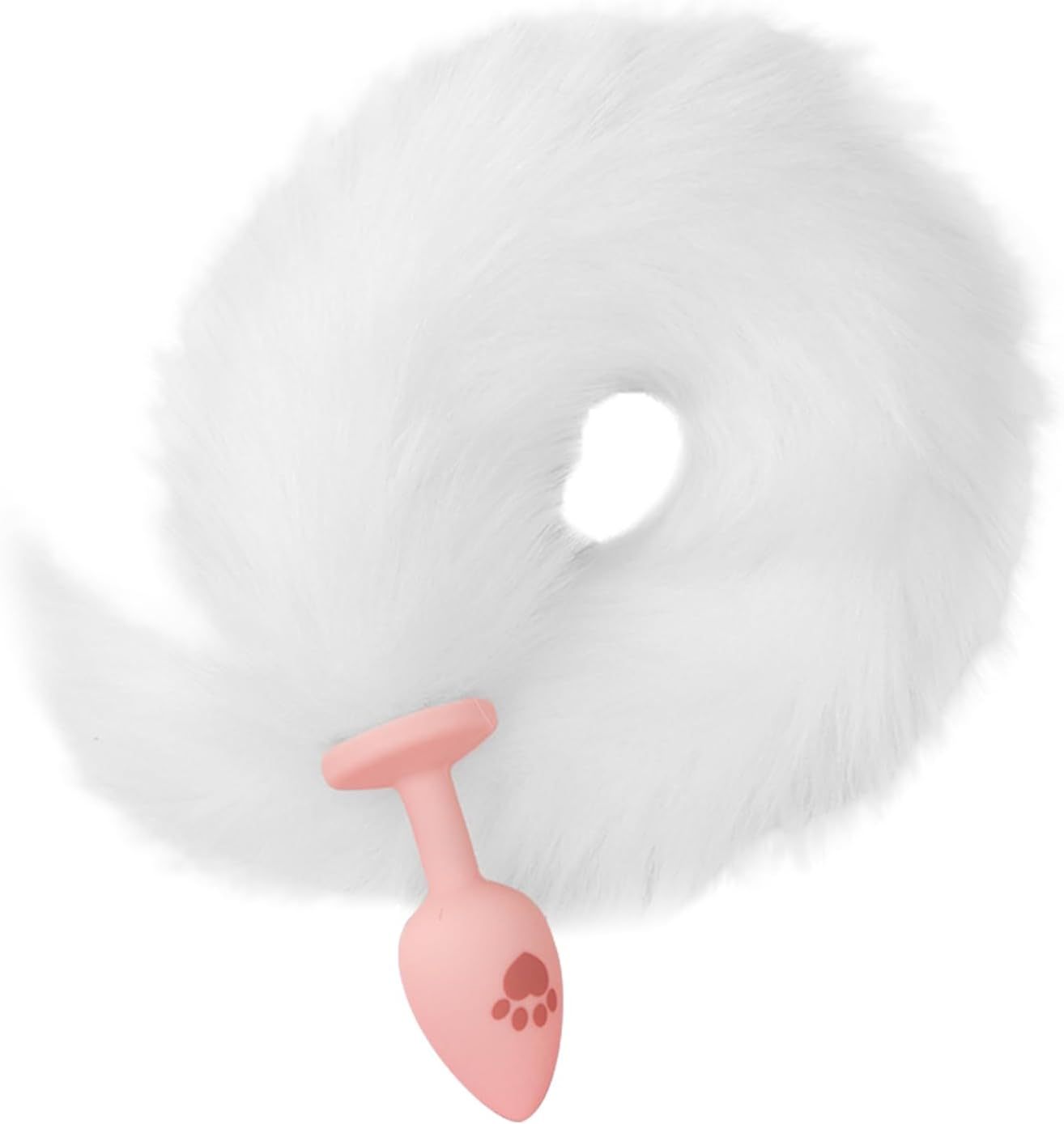 Sex Fox Tail Anal Plug, Silicone Anal Butt Plug Furry Cosplay Anal Sex Toys for Women Men Couple