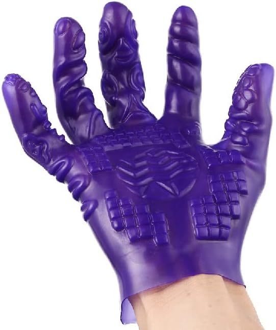 Infatuation Magic Hand Anal Plug. Soft PVC Dildos G-spot Vagina Stimulator Training Thrusting Orgasm Tease Masturbator Sex Toy for Women Female Men Male Unisex