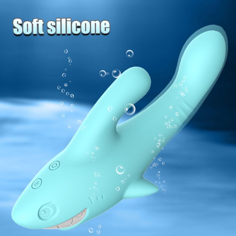 Quiet Adult Toys for Women Today Powerful Handheld Electric Machine Tool Adult Silent Realistic Silicone Rabbit Ears Pleasure Toy Set 8 Powerful Modes Thrusting & Games for Men and Women