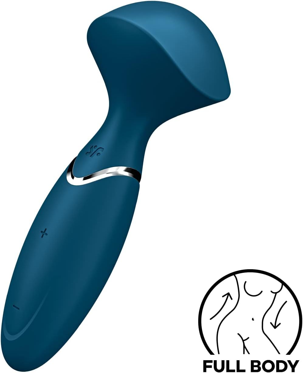  Mini Wand-er Vibrator Sex Toy | Adult Toys for Women | Wand Vibrator in Travel Size | Vibrating Sexual Pleasure Device | Stimulation Vibrators | Woman Sextoy