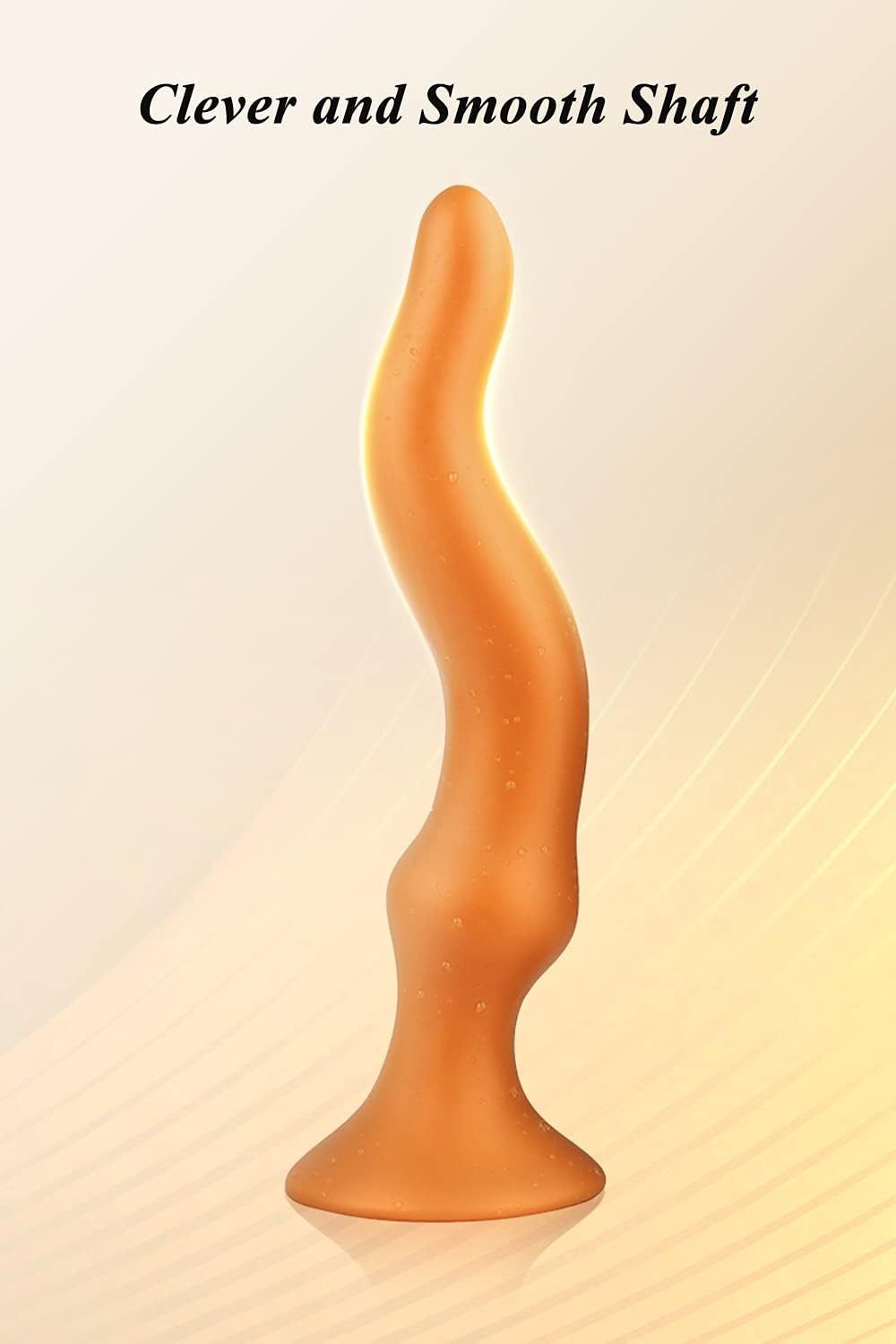 Extended butt plug dildo with strong suction cup soft liquid silicone butt plug vaginal stimulation prostate massage suitable for beginners and advanced players