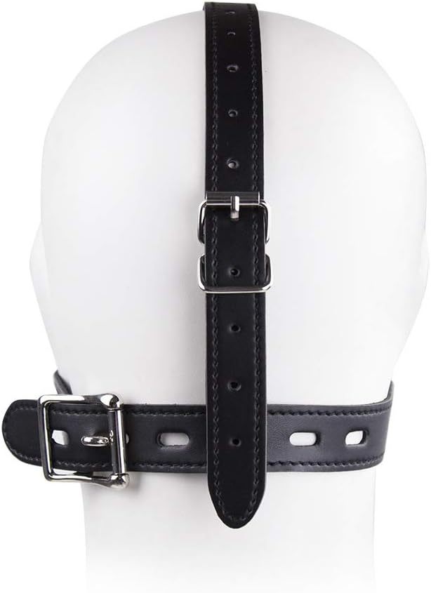 SM Adult Bondage Gear & Accessories - Bit Ball Gag with Metal Chain,Female Bondage BDSM Accessories,Sexual Fun & Fetish Play