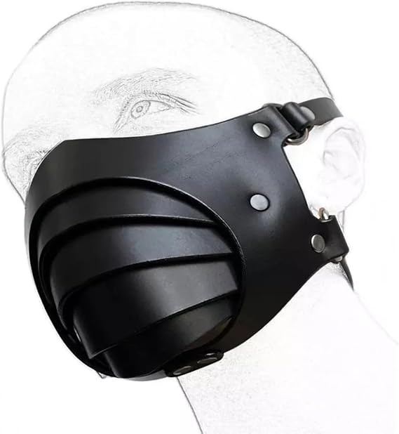Punk Cosplay Masks Cocktail,Party masks, Half Face Mask - Gothic Mask, Masquerade Mask, Roleplay Costume Accessory