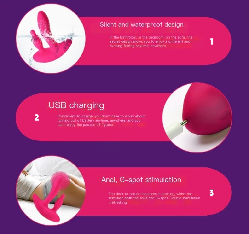 Novelties Toy Vibratiers for Women Today Adult Date Night Wireless Panties,Couples Novelties Play with Toys Remote Control Stimulator,Christmas Gift for her