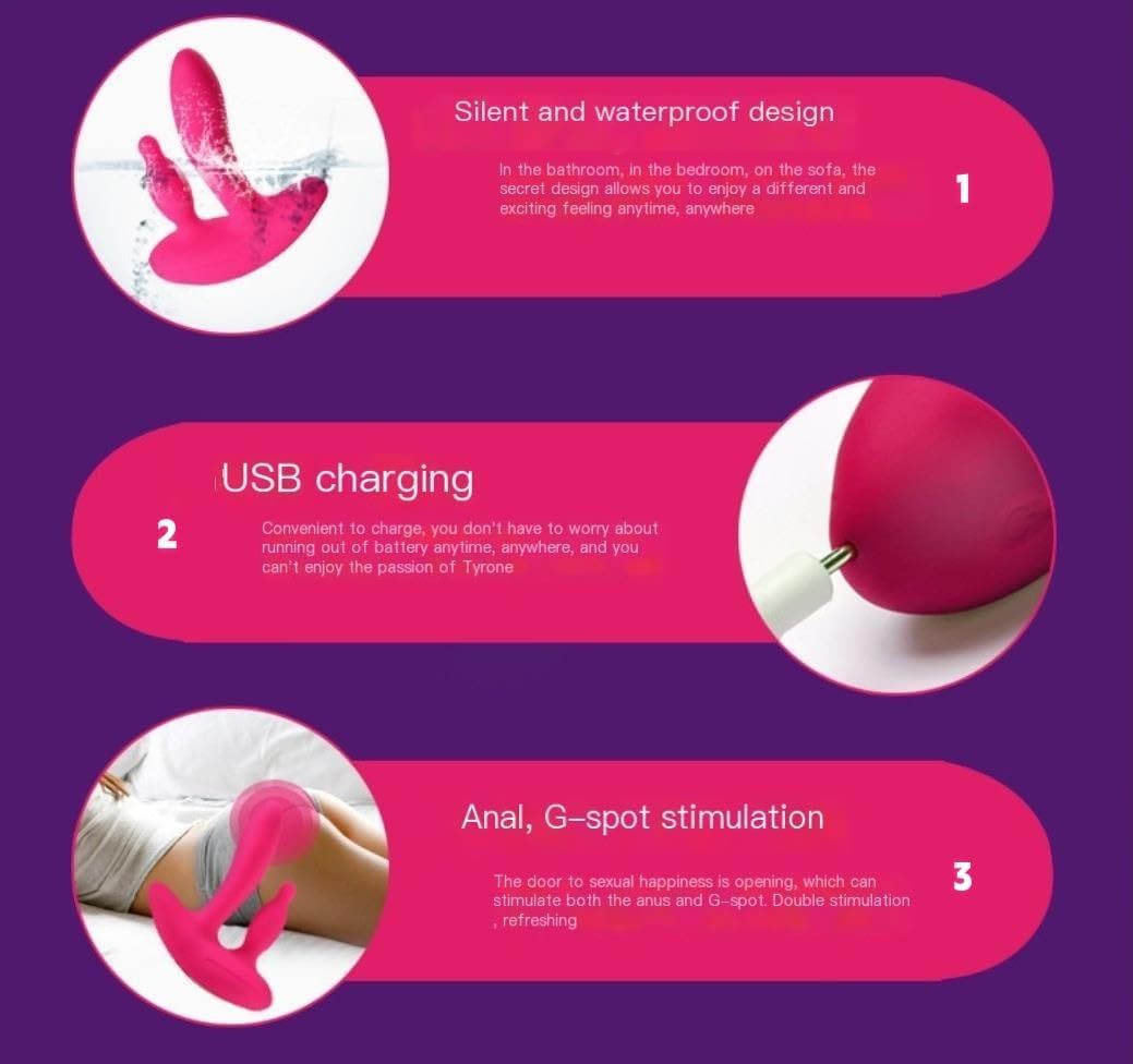 Novelties Toy Vibratiers for Women Today Adult Date Night Wireless Panties,Couples Novelties Play with Toys Remote Control Stimulator,Christmas Gift for her