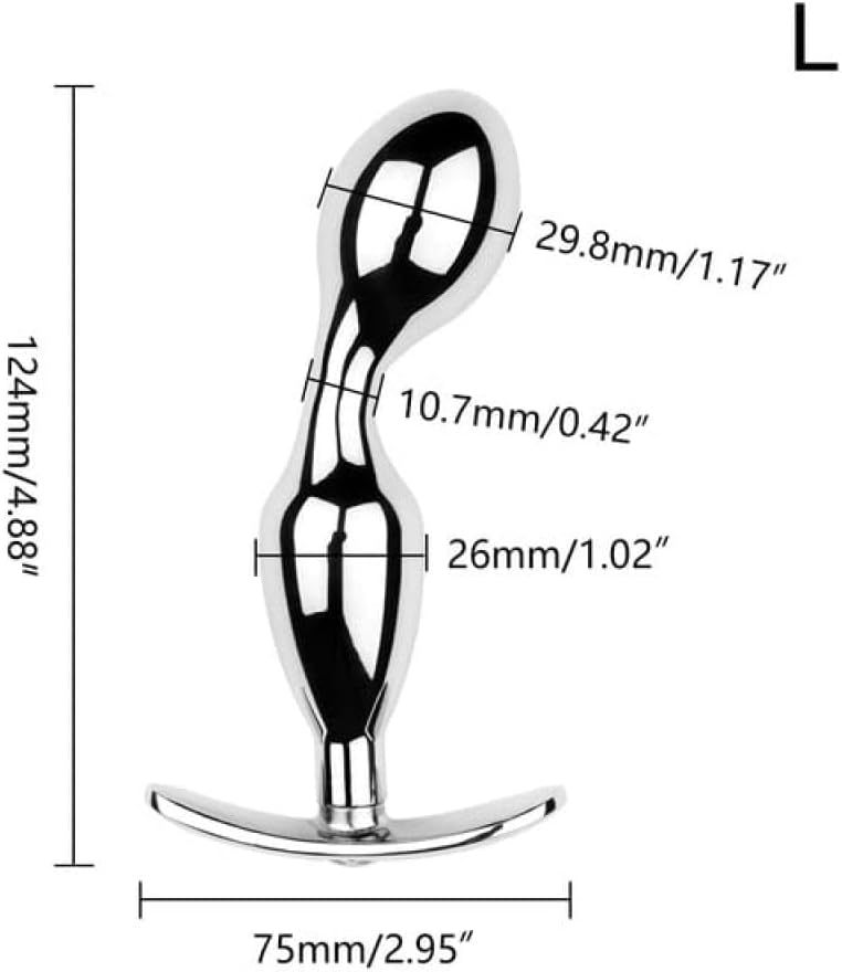 Anal Plug Anal Plug Butt Stainless Steel Anal Plug Sex Anal Toy Prostate Massage Metal Anal Dildo Butt Plug SexToys Intimate Goods