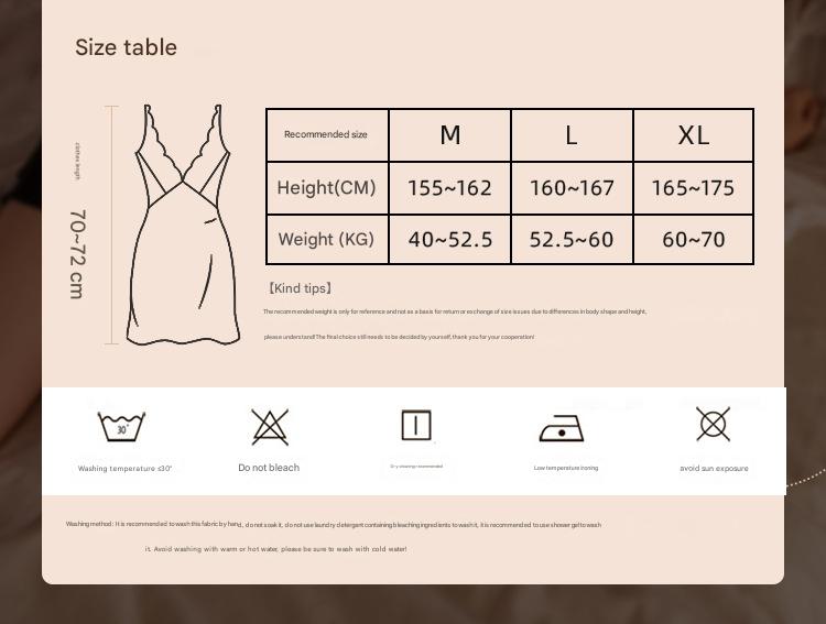 Sexy light luxury home clothes for women in summer new ice ribbon steel ring nightdress high-grade pure desire suspender pajamas
