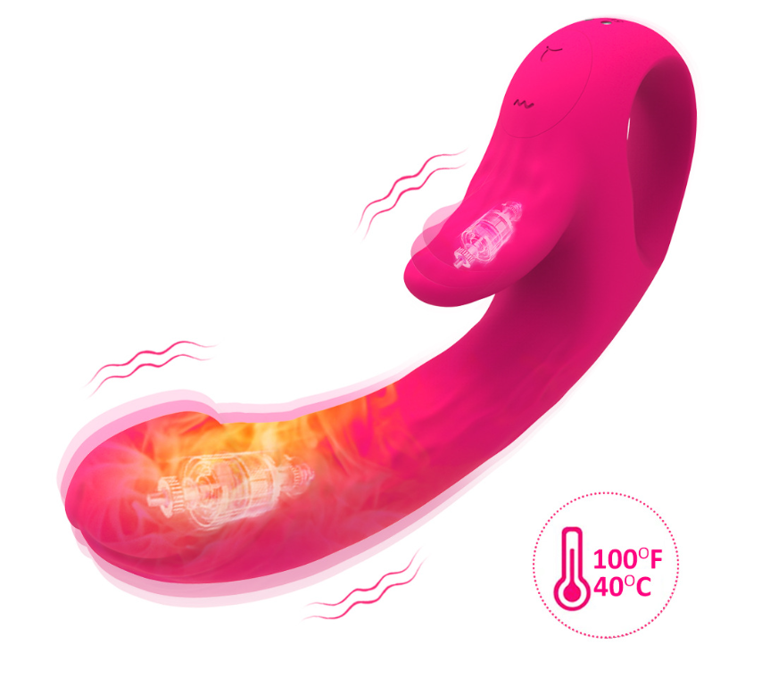 Double head dual shock masturbator