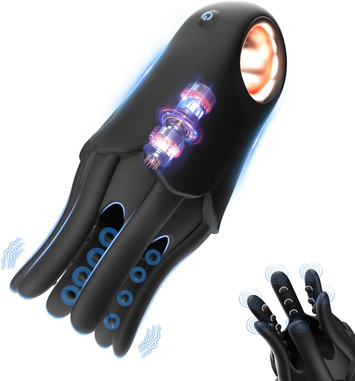 Male Sex Toys for Men-Male Masturbator Penis Vibrator with 7 Vibrating Modes Sex Toy Stroker Penis Trainer with 6 Barbel Tentacles Particles 360°Training Wrapped Adult Sex Toys for Men Women Couples