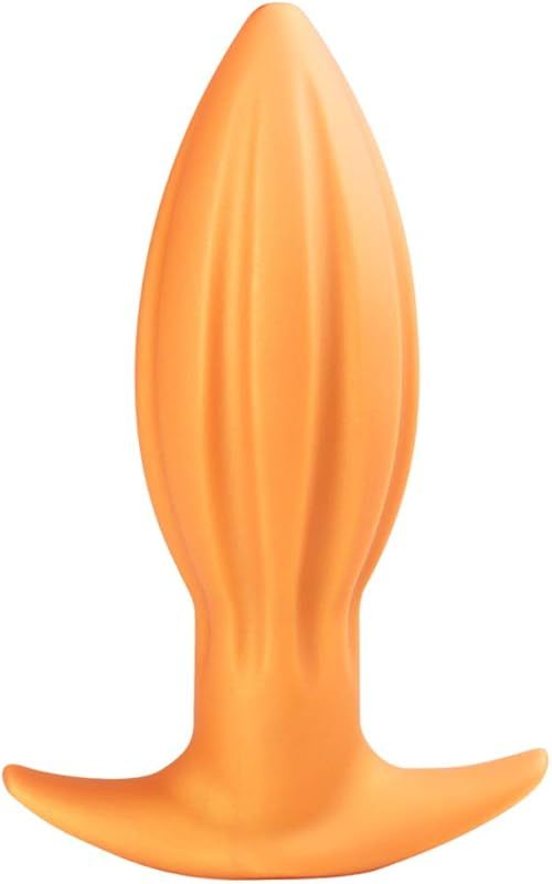 Ultra-soft anal plug flexible liquid prostate massage