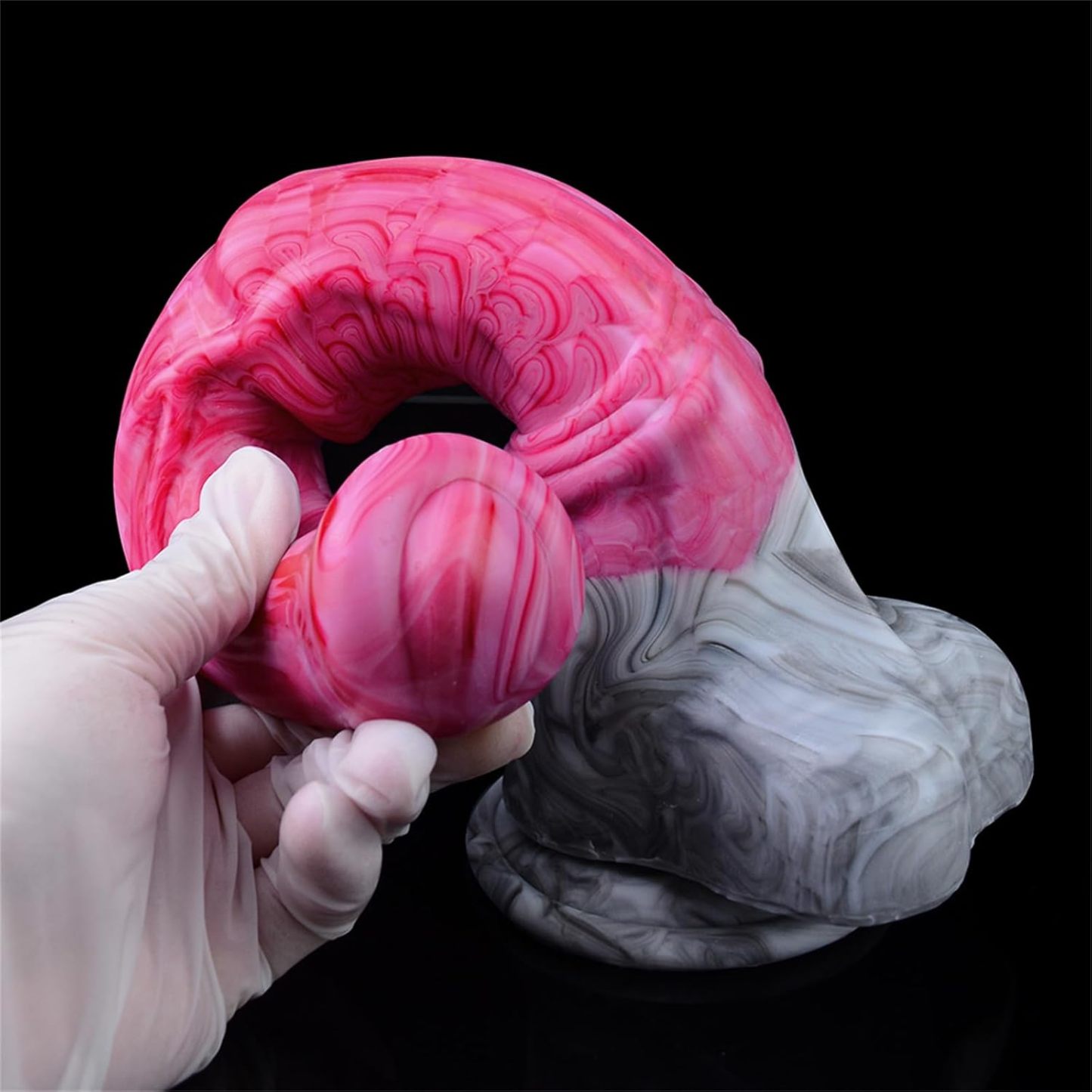 Sex Toys Horse Dildo Huge 12 in Realistic Silicone Animal Dildos with Ring Knot Shaft and Strong Hands Free Waterproof Suction Cup Long Anal Plug Toy Suitable for Adult Women Deep Pleasure