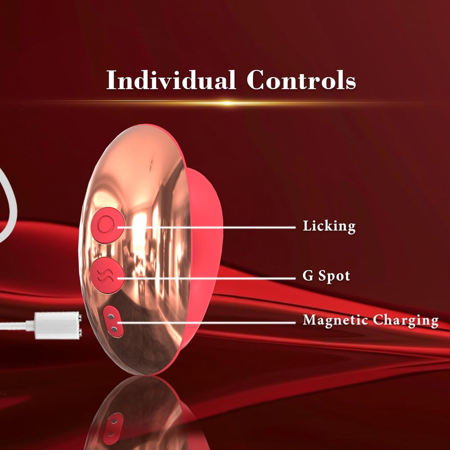 G Spot Vibrator with Tongue Licking Clitoral Stimulator, Women Adult Sex Toys, Flexible Female Clitoris Vibrators with 10 Licking Vibrating Modes, Rabbit Clit Sex Toy Dildo for Women Pleasure