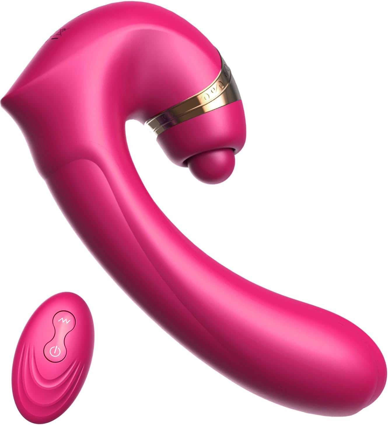 Vibrator Adult Sex Toys for Women - 4 in 1 Rotating Vibrator Dildo Slapping Clit Toy with 10 Vibrating Modes & 10 Rotating Modes, G Spot Clit Stimulator Pleasure Tools for Female Couples Games