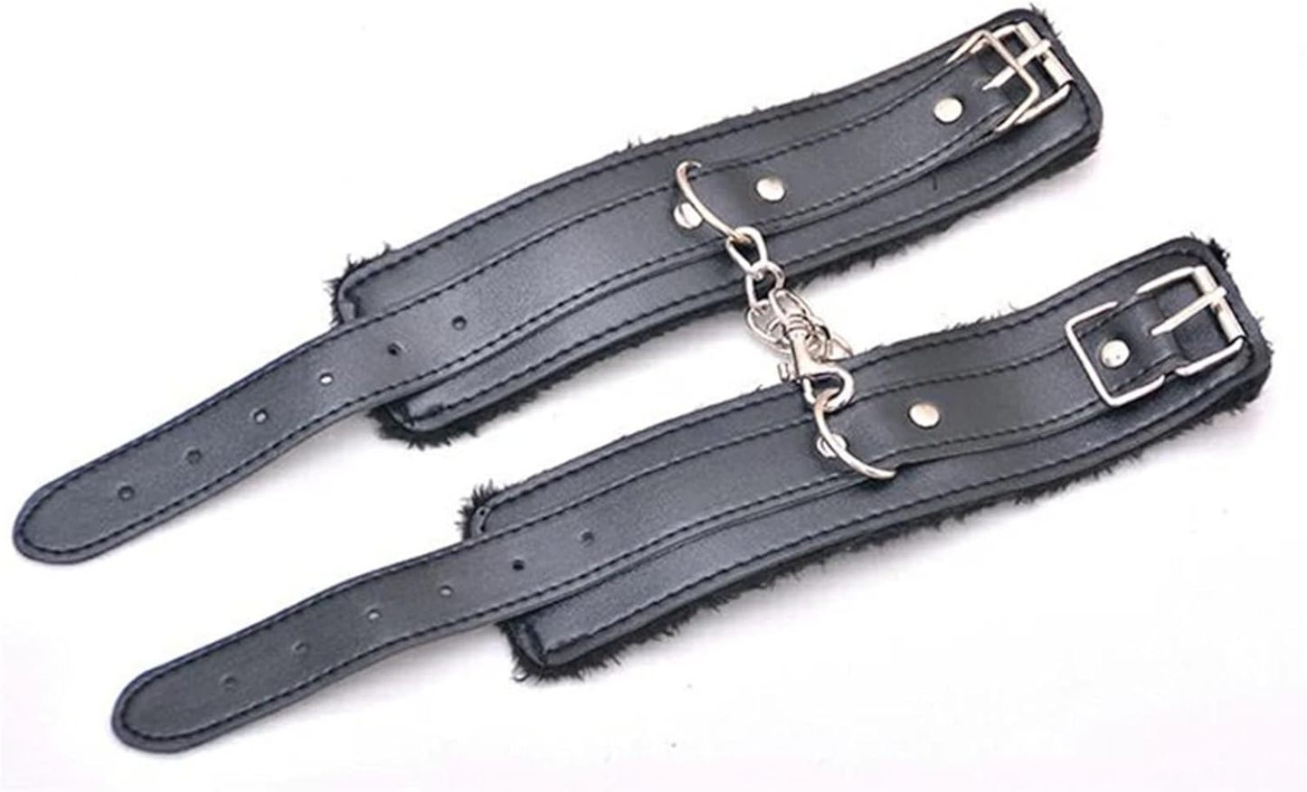 PU Leather Handcuffs Wrist Restraints Adult Flirting Game,Fetish Bondage Restraints,Sex Toys Couple Women