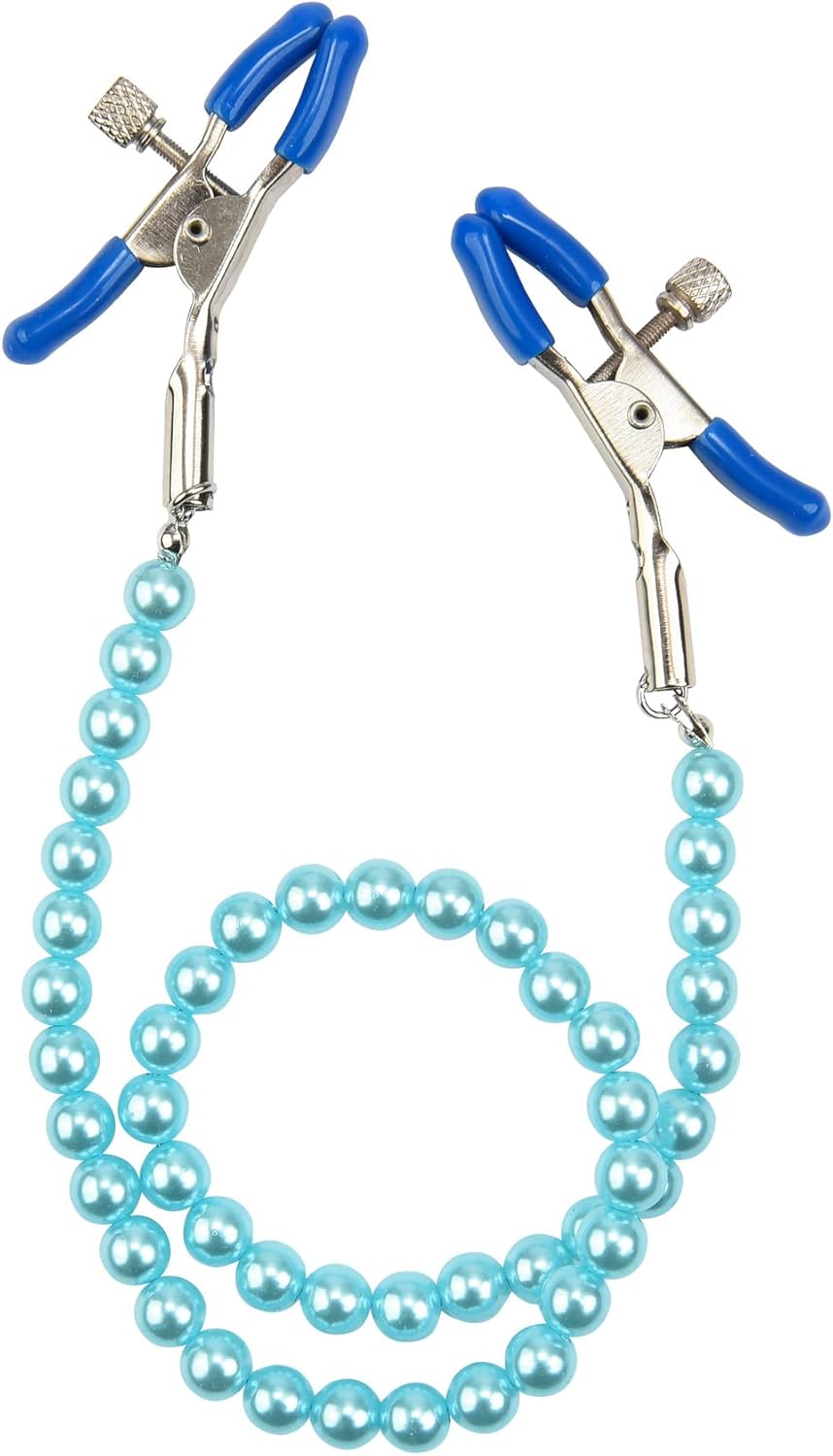 Nipple Clamps Non Piercing with Metal Chain BDSM Sex Toys for Woman, Fetish Adult Games Sex Slave Female Sex Toy Nipple for Womens Pleasure for Couples Cosplay