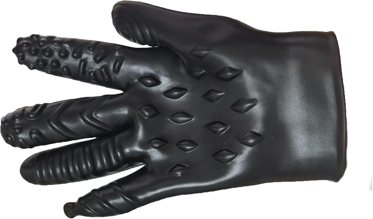 SM pointed gloves adult products men and women flirting soft rubber massage finger set sex props