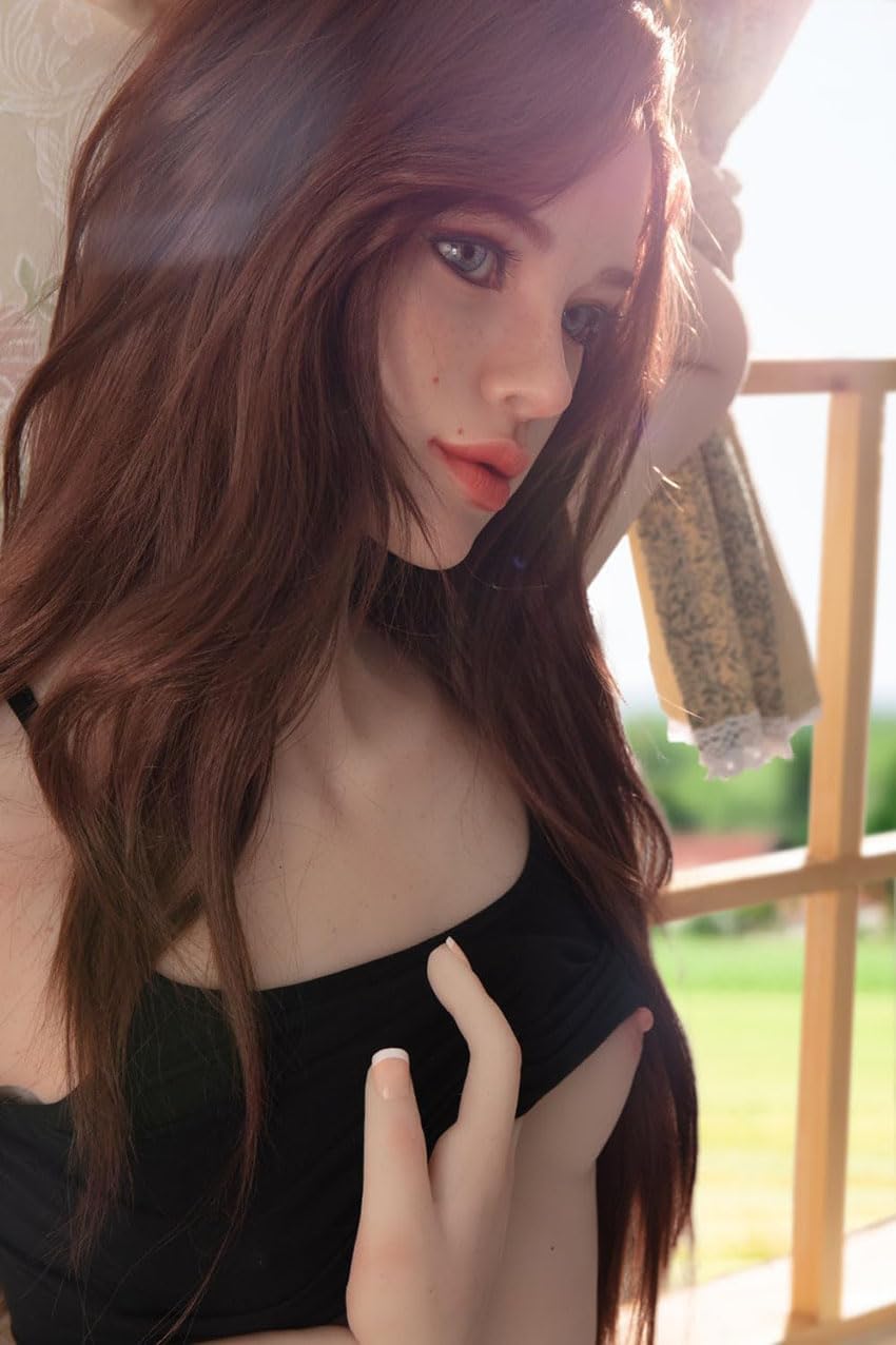 Full Body Sex Doll Full Size Realistic Flat Breast Adult TPE Anime Female Torso Sex Dolls Lifelike Vagin-& Big Butt Dual Texture Channel Sex More Realistic Experience for Male