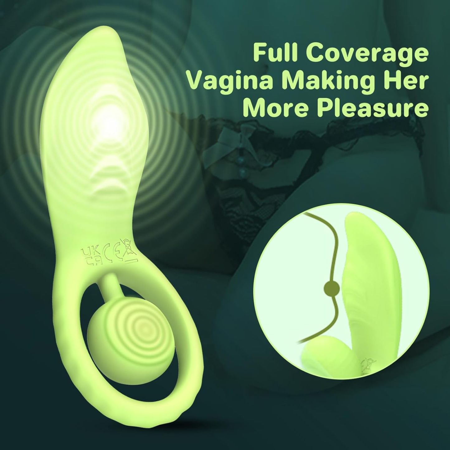 Vibrating cock ring vibrator couple sex toys men and women, 10 types of vibrating sex things clitoral stimulator adult male sex toys remote control vibrator, female sexual pleasure tools green