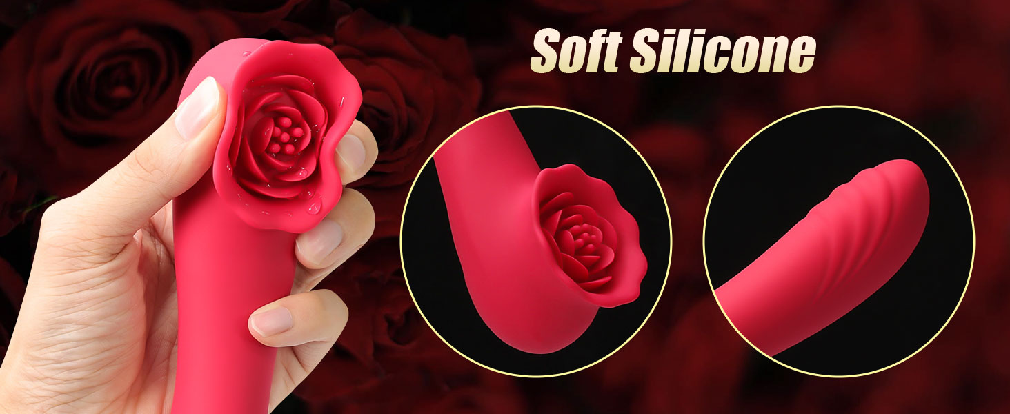 Rose Sex Toy Vibrator Adult Sex Toys Rose Vibrator Dildo for Female Sex Toy