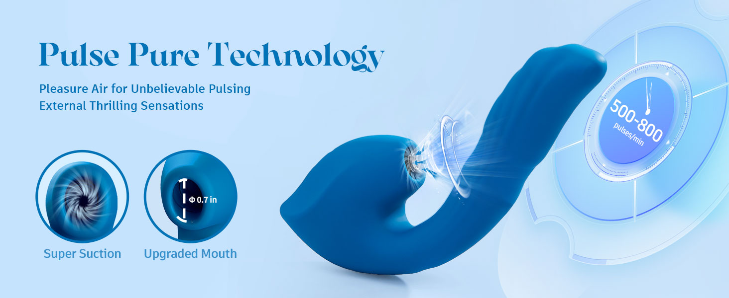 Pulse Pure Technology:Pleasure Air for Unbelievable PulsingExternalThrilling Sensations