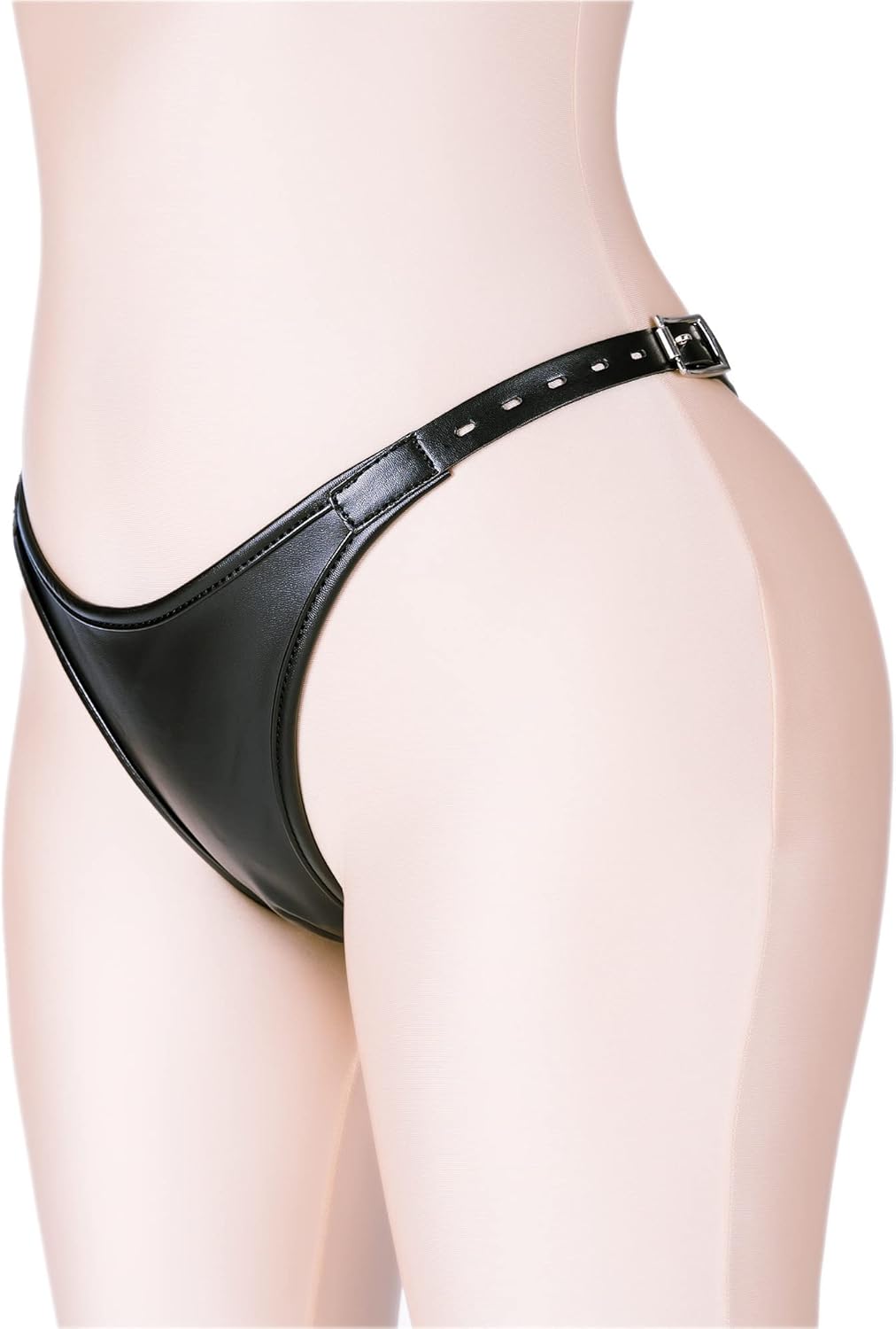 MFMYEE BDSM Silicone Dildo,Strap-On Double-Headed Detachable Leather Pants Men and Women Masturbation Panties Vaginal Plug Plug Thrust Flirt Toy