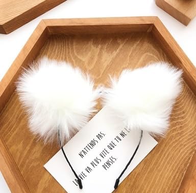 Cute dog, cat and fox ears headband
