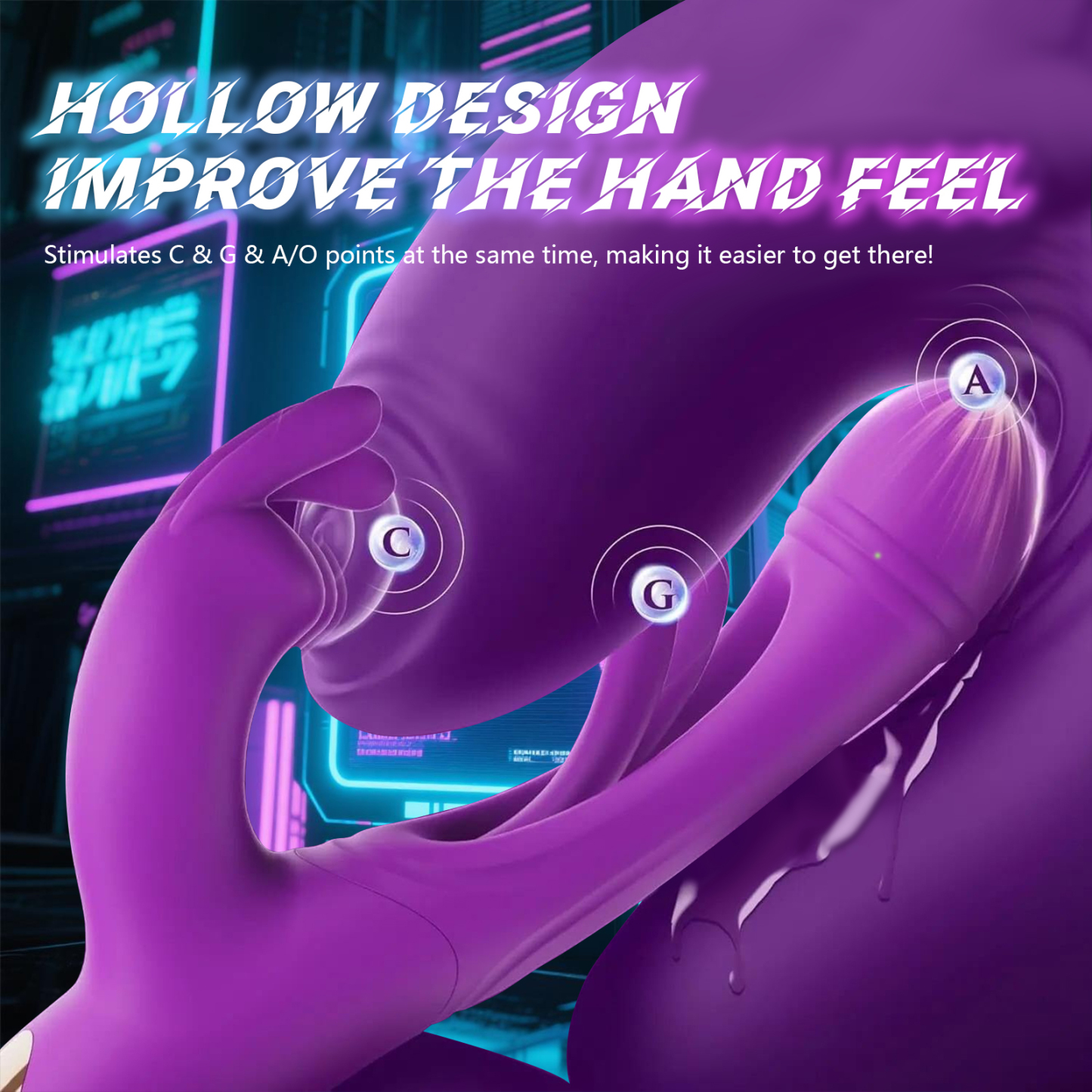 Dildo Rabbit Vibrator-XOIVORIXO App controlled G spot vibrator,3 in 1 Sex toys with 12 vibration and tongue licking functions,Female sexual pleasure tools,Adult Sex Toys,Tongue toy