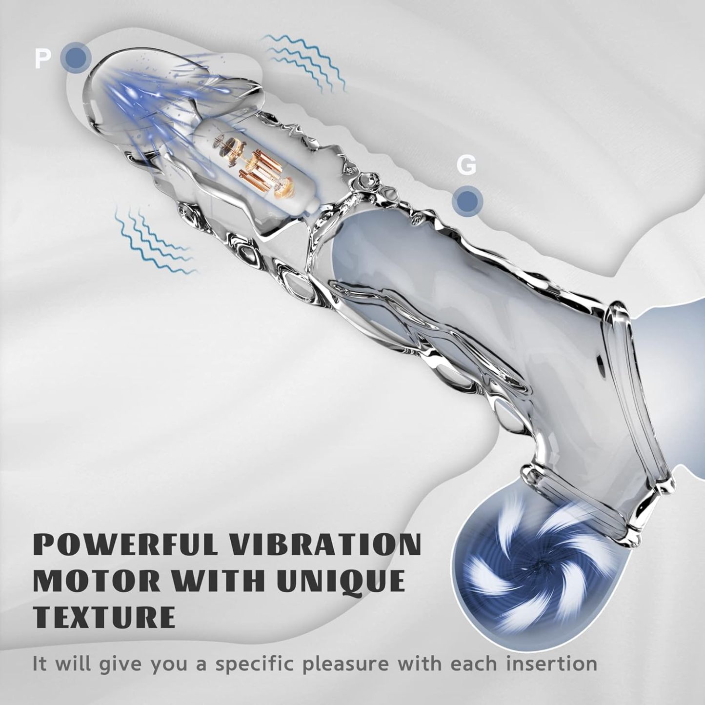 Reusable Penis Sleeve with Vibrator Penis Ring,3.6 inch Clear Penis Sleeve Cock Ring Extender Ultra-Soft Penis Enlarger for Couples Vibrating Dildo for Cock Enlarger Sex Toys for Men(Size: 8.6 Inch overall length 3.6 Inch lengthening)