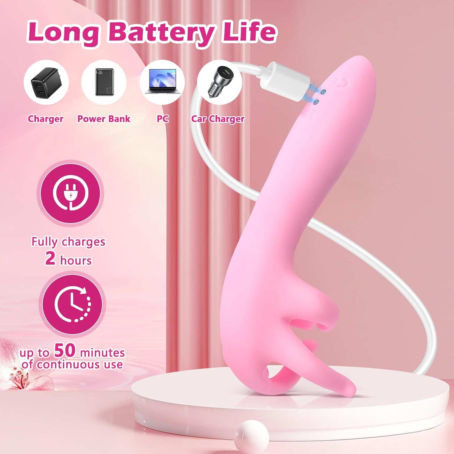 BDSM Fingering Vibrator Sex Toys Sexual Wellness Products - Biomimetic Design Thrusting Vibrator for Women, 30 Vibration Modes Multipoint Stimulation Vibrators for Woman for Clitoris & G Spot & Nipple Stimulation to Ultra Climax, Silicone & Quiet & Portab