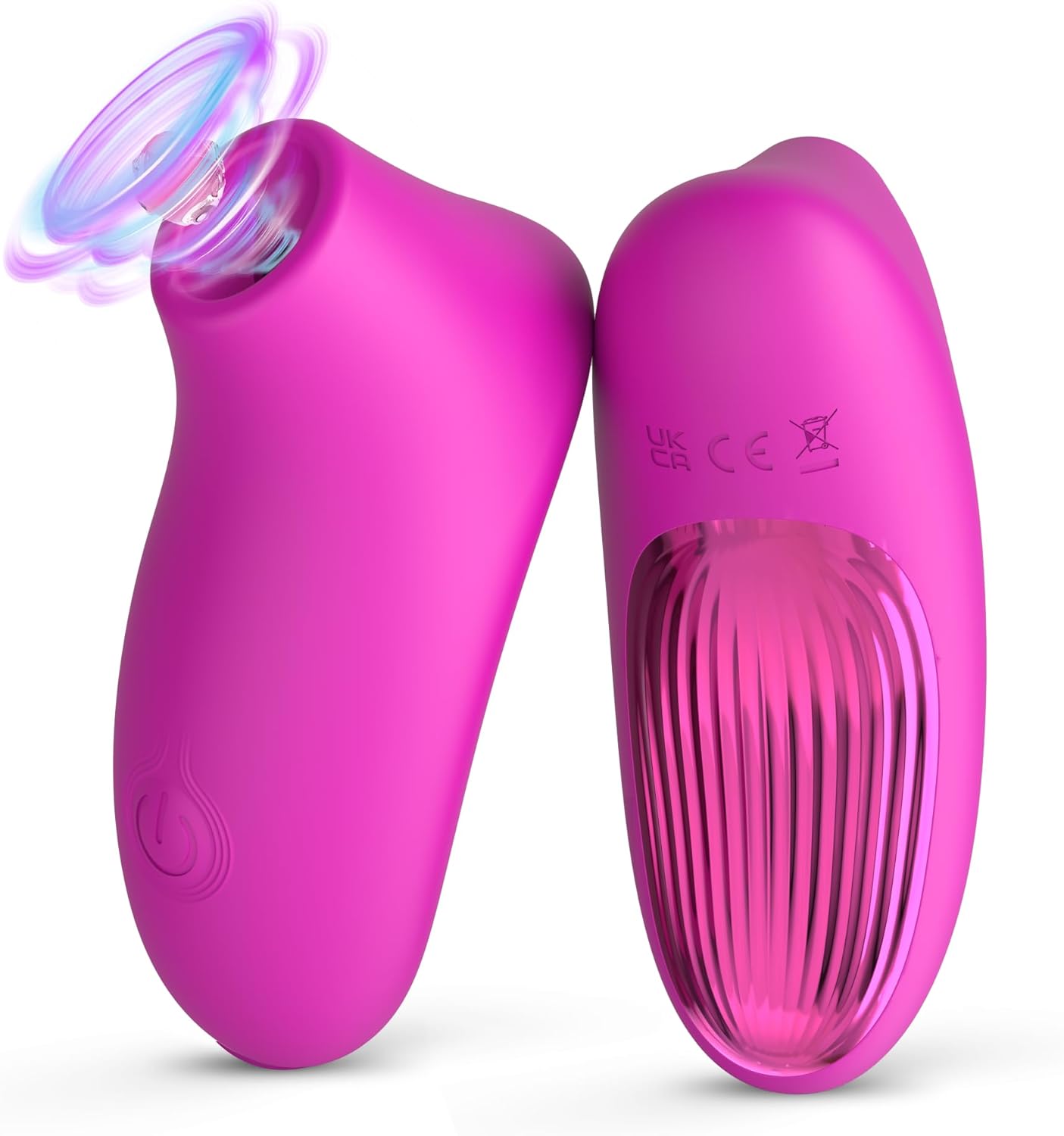 Sucking Vibrator Female Sex Toys, Boditoge Clitoral Vibrators Rose Sex Toy for Women with 10 Suction & Vibration Modes, Clitoris Sucker Nipple Stimulator Adult Toys for Women Couples