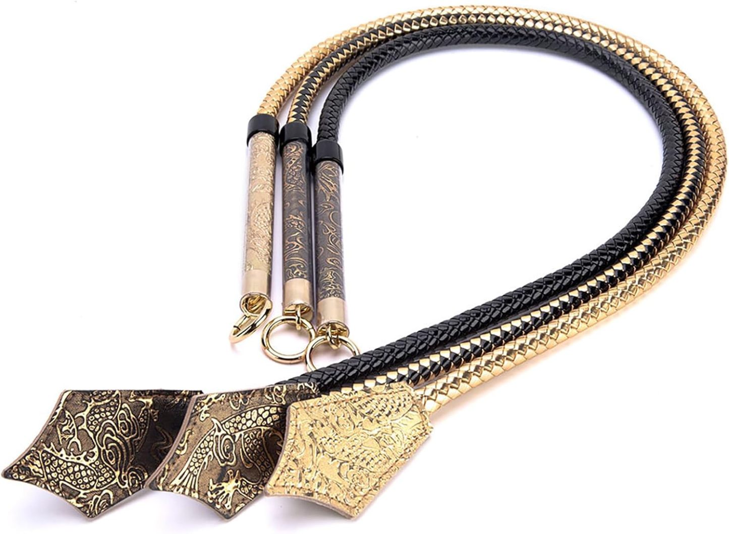 Leather Sex Whips BDSM Props Braided Spanking Paddle Whip Bondage Gear & Accessories Adult Sexy Toys