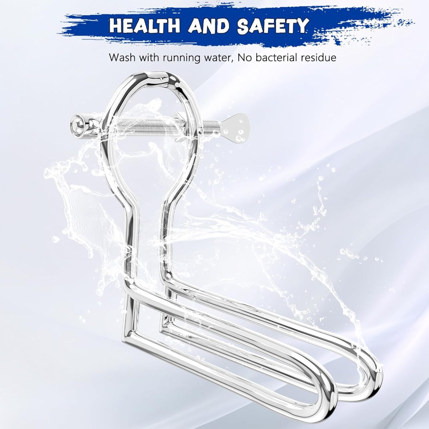 Adjustable Butt Plug - Analexpander Expander - Personal Wand Massager - Stainless Steel Material Plug - BDSM SM Adult Sex Toys for Men and Women