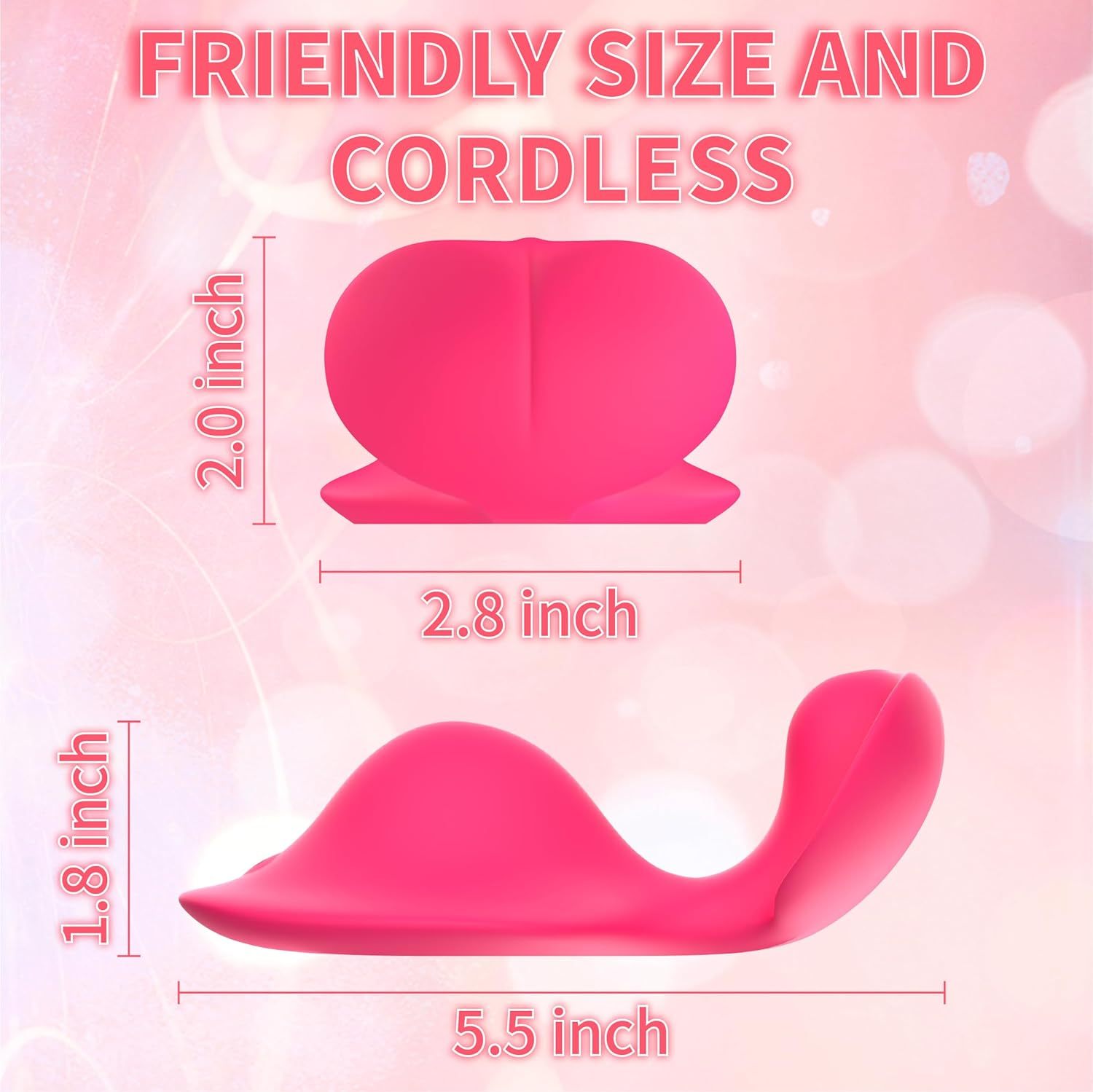 APP Remote Control Vibrator Adult Sex Toys,Ride Women Sex Toy Dual Motor Clitoral Panty Butterfly Vibrators with 9 Vibration Patterns, Vagina Testicle Stimulator Stimulator for Women Men Couples