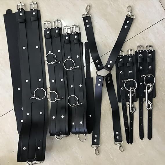 Women Punk Belts PU Leather Body Chain Waist Belt BDSM Lingerie Bondage Harness Lingerie Goth Bondage Lingerie