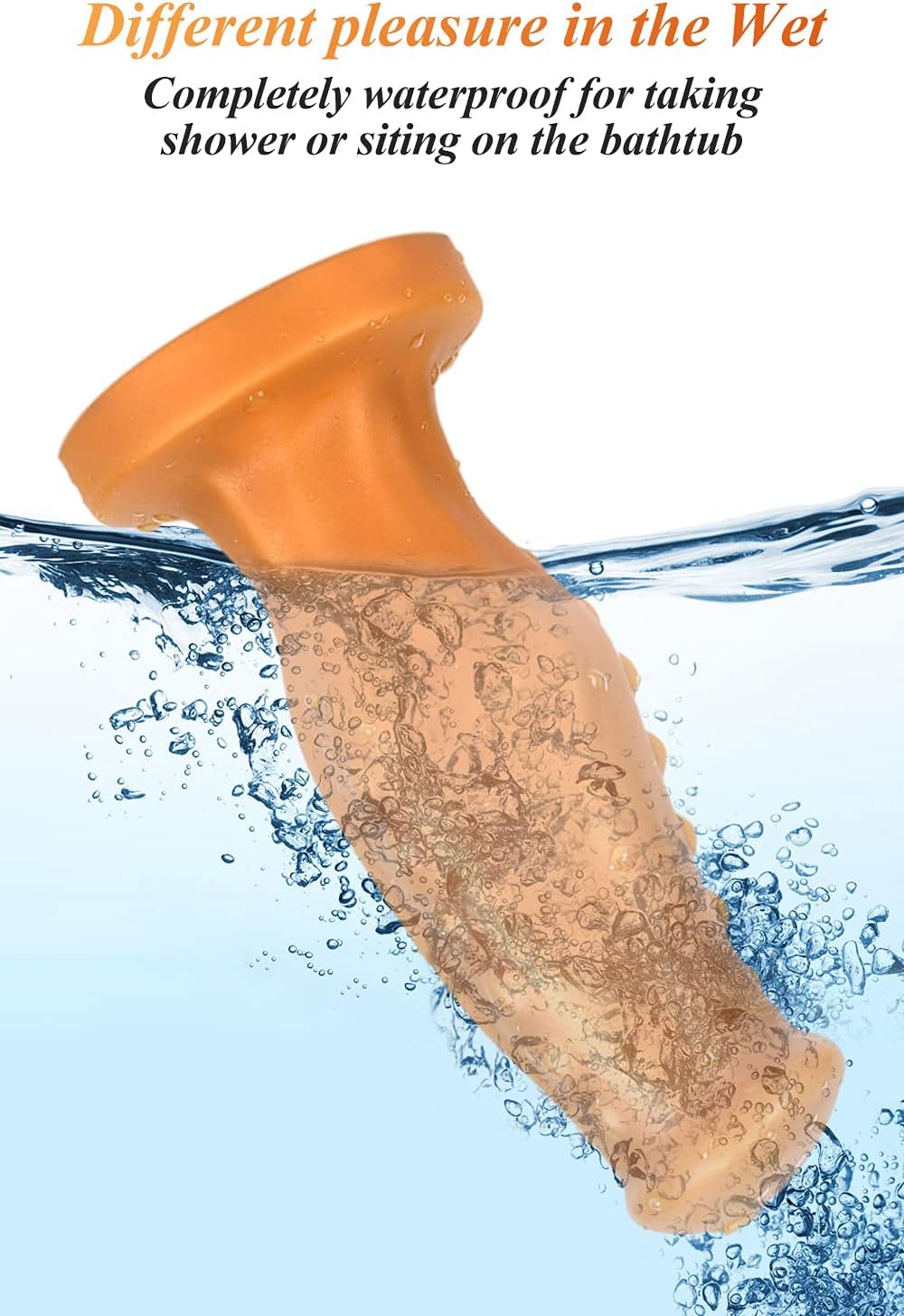 Butt plug with strong suction cup, realistic dildo, soft liquid silicone vaginal prostate massage stimulation, for men and women sex factory