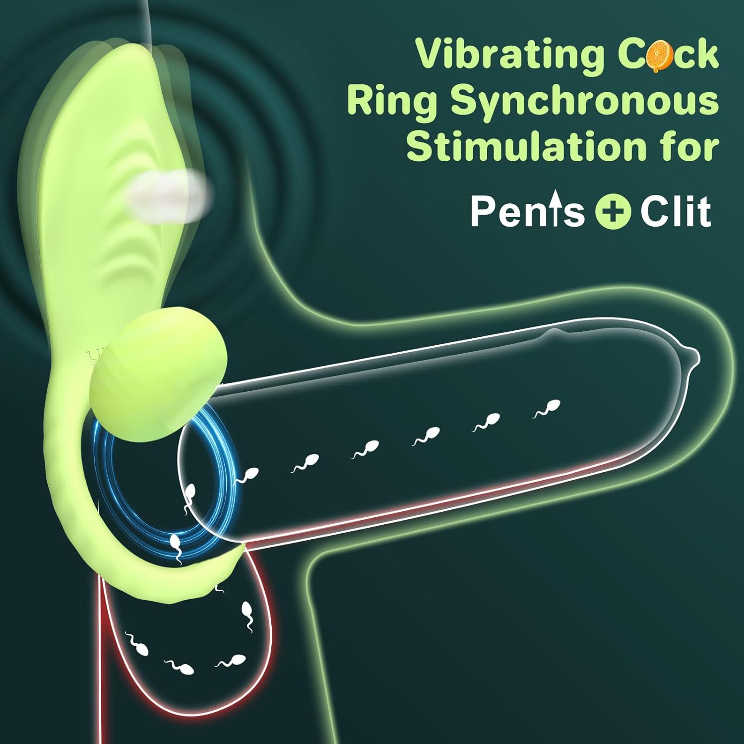 Vibrating cock ring vibrator couple sex toys men and women, 10 types of vibrating sex things clitoral stimulator adult male sex toys remote control vibrator, female sexual pleasure tools green