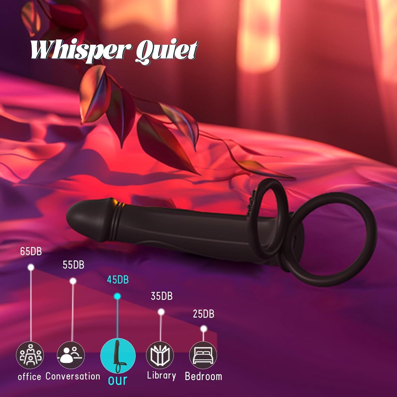 Anal Couples Male Adult Sex Toys - Strap On Anal Dildo with Vibrating Cock Ring, Vibrating Anal Butt Plug Penis Sleeve Vibrator Sex Toy 10 Vibrations, AOWAWO Double Dildo for Men Couple Women Pleasures