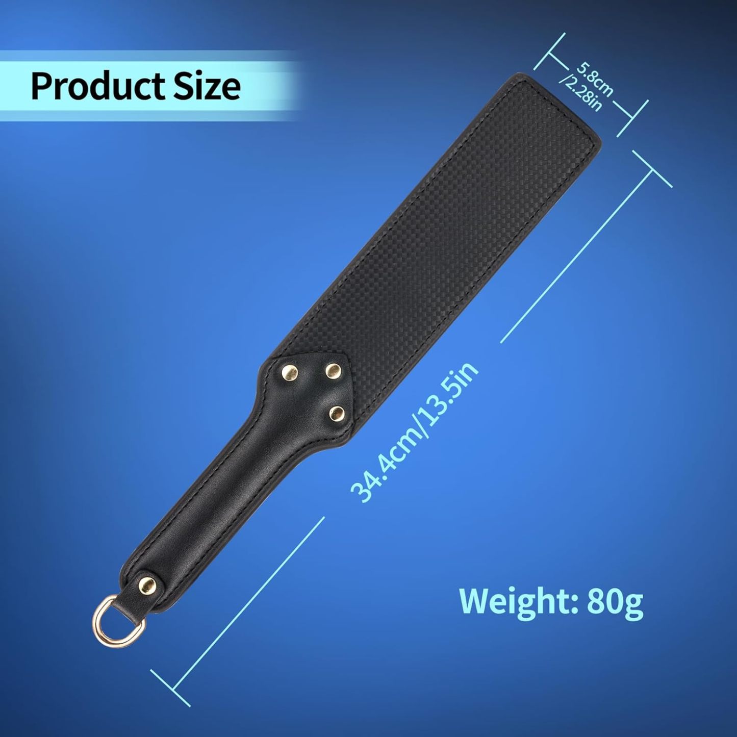 BDSM Spanking Paddle Slapper Teaser Faux Leather Adult Sex Dominant Slave SM Spankers for Couple Role Play Adult Sex Toy