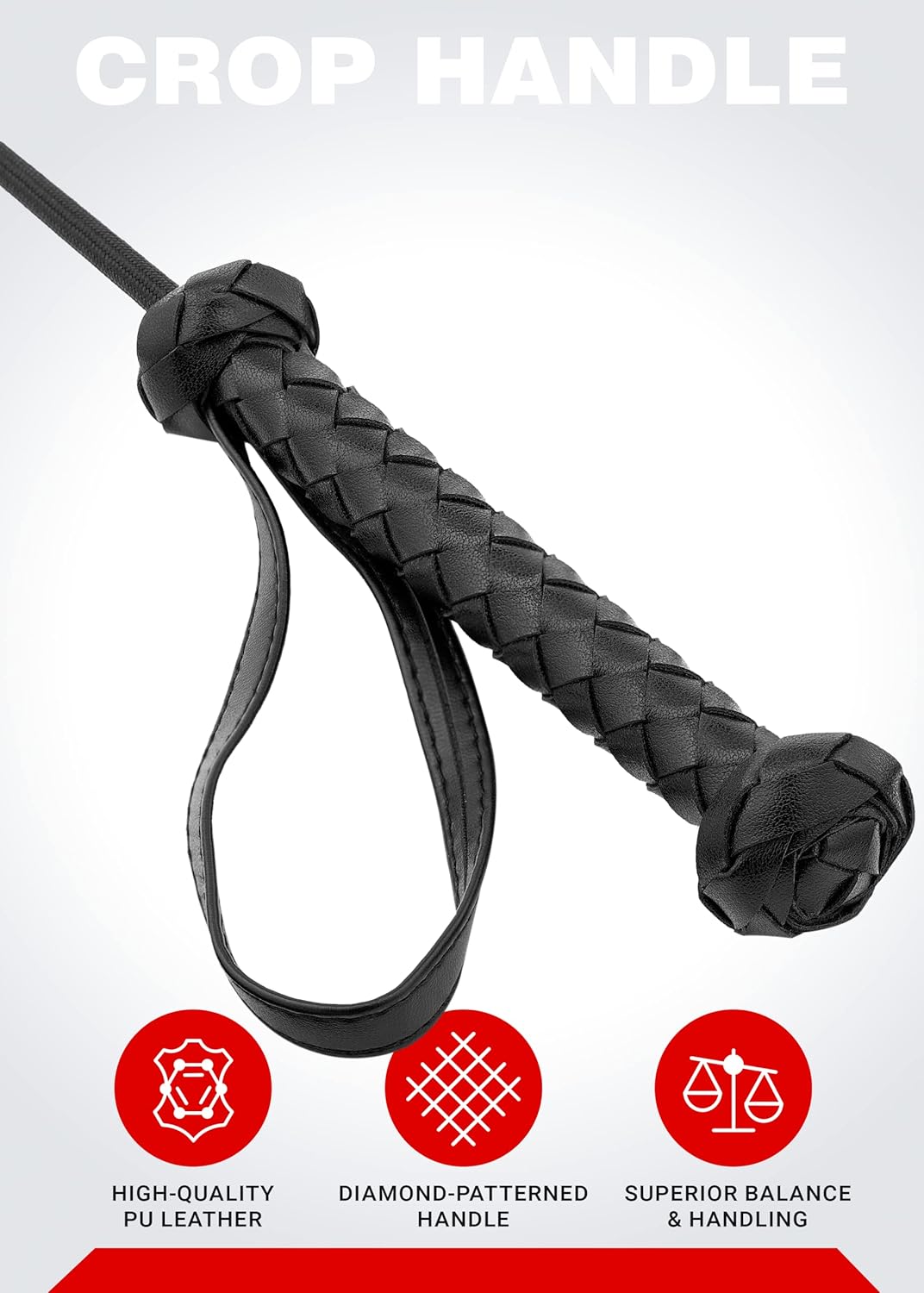 Crop Adult BDSM Sex Play Paddle Whip Spanking Sex Crop BDSM Paddle Slapper Sex Bondage Crop Adult Toys