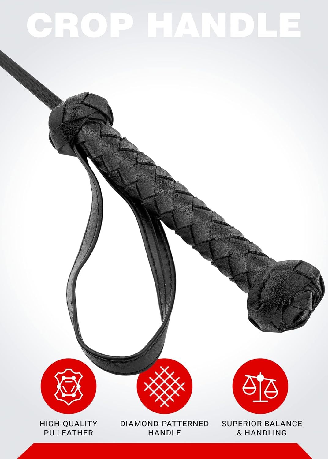 Crop Adult BDSM Sex Play Paddle Whip Spanking Sex Crop BDSM Paddle Slapper Sex Bondage Crop Adult Toys