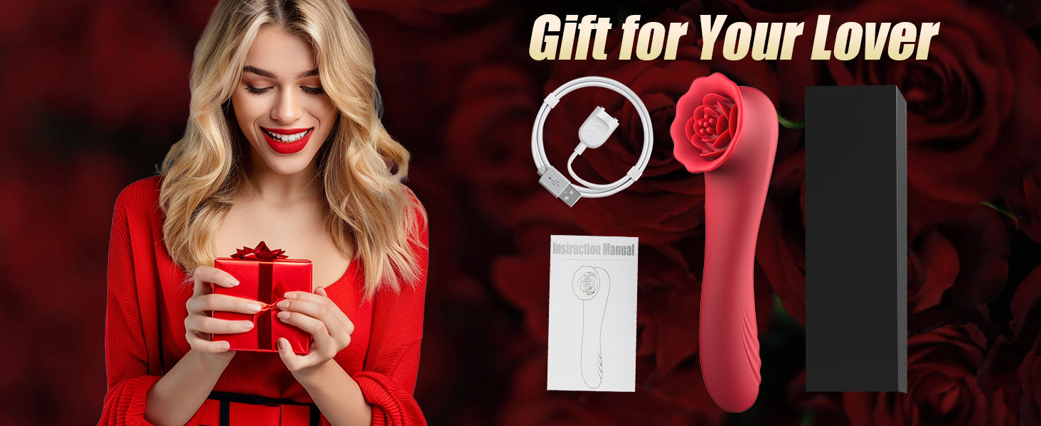 Rose Sex Toy Vibrator Adult Sex Toys Rose Vibrator Dildo for Female Sex Toy