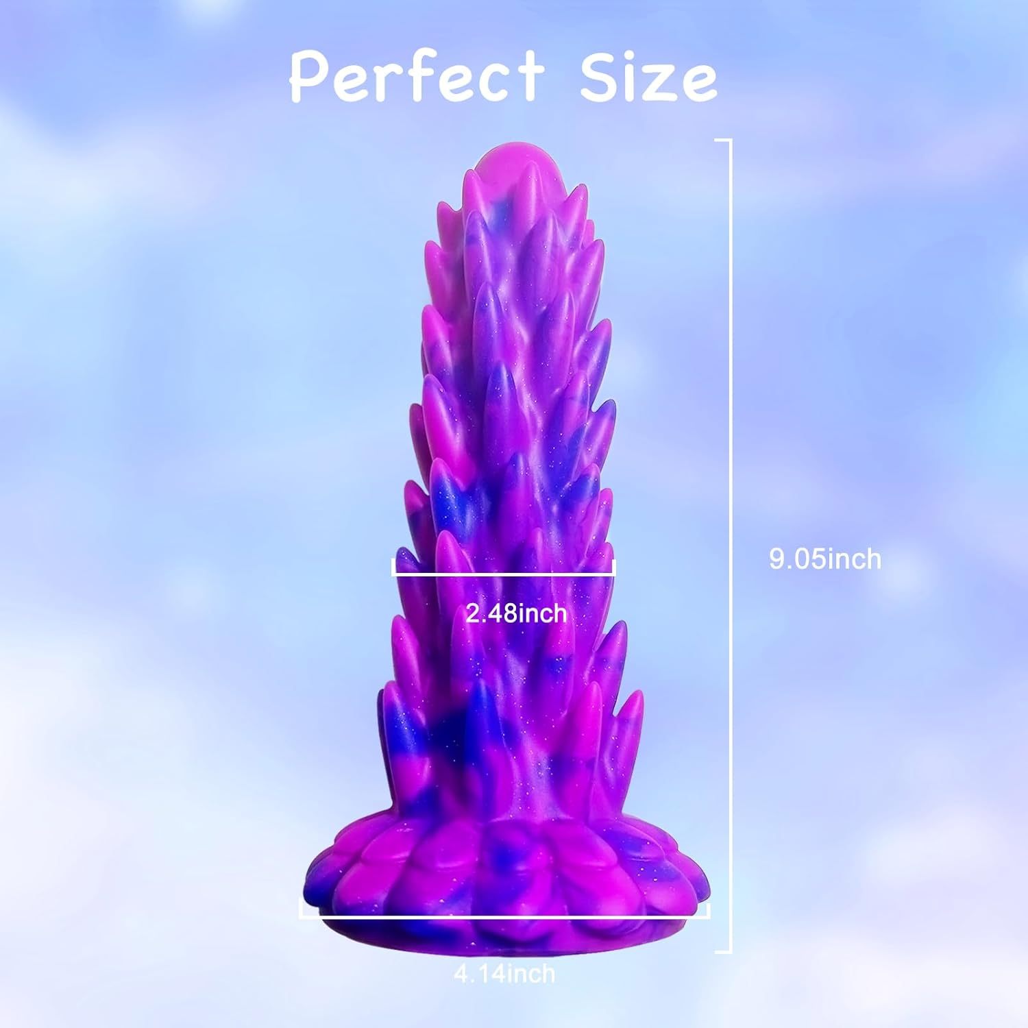 Unique Barbed 9.05 Inch Dragon Dildo