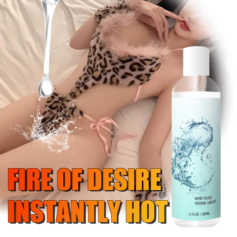 Water-Based Personal Lubricant, Lube for Men, Women Toys and Couples, Non-Staining, 6.76 Fl Oz