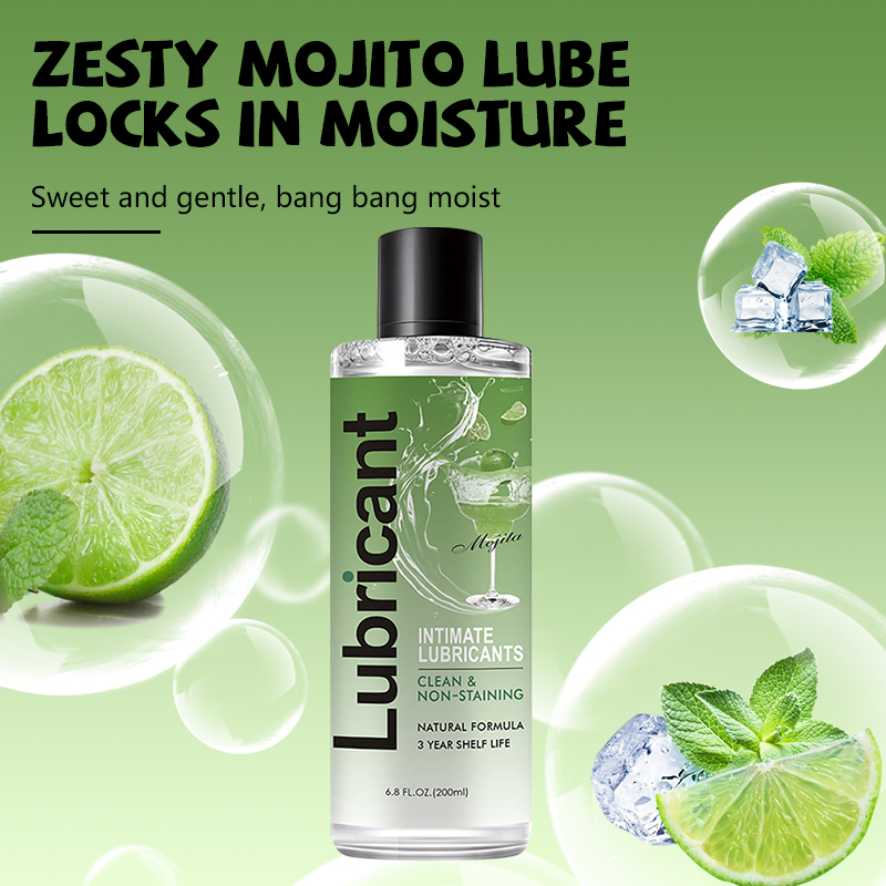 Mojito flavor 1 bottle Adult products packaging lubricant female private parts care lubricant