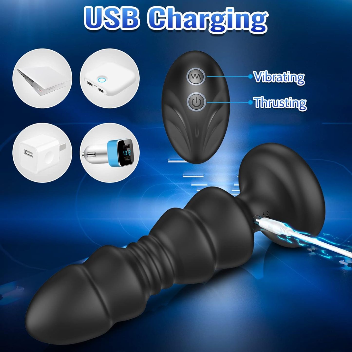 thrust sex toy anal plug