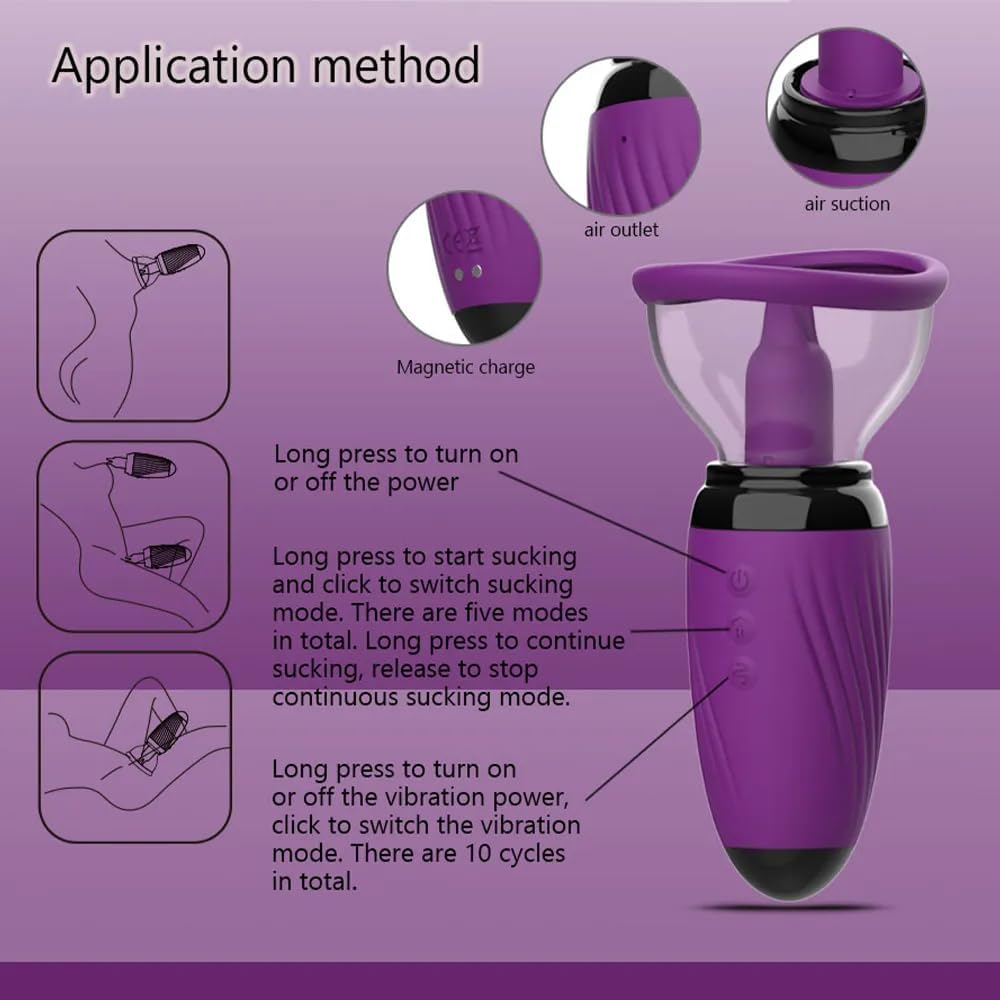 Taylor Clit Clitoral Sucking Vibrator Stimulator Sex Toy 7 Modes
