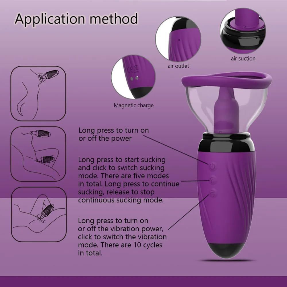 Taylor Clit Clitoral Sucking Vibrator Stimulator Sex Toy 7 Modes