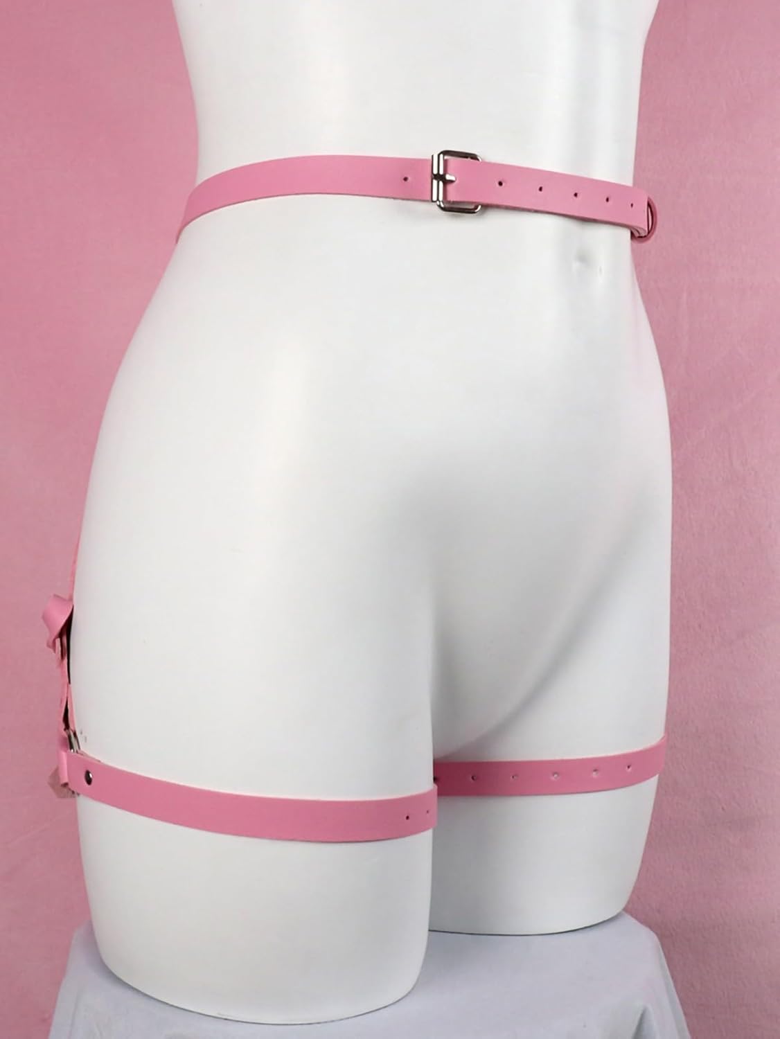 Sexy BDSM game tool leather garter for adults